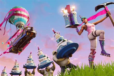 Epic Is Celebrating Fortnites One Year Anniversary With New Cosmetics