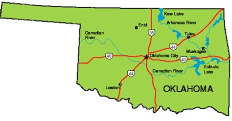 Cities Of Oklahoma