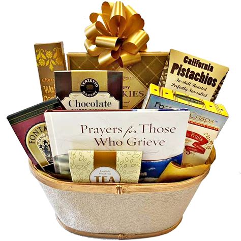 Prayers For Those Who Grieve Sympathy T Basket