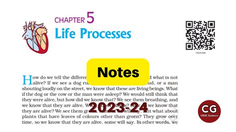 Life Processes Class Notes Simplified And Easy To Understand Cbse Guidance