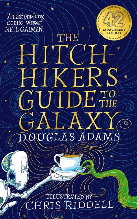 The Hitchhikers Guide To The Galaxy Illustrated Edition Signed Copy