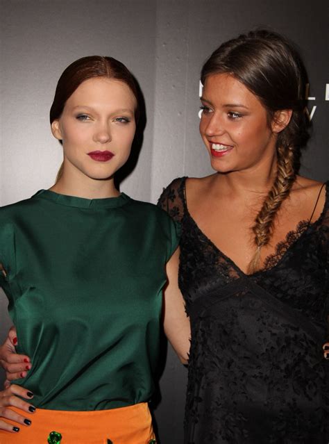 Lea Seydoux And Adele Exarchopoulos At 2014 National Board Of Review