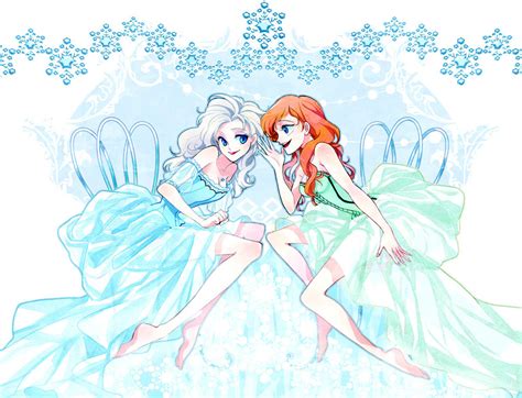 Elsa And Anna Frozen Drawn By Tsuntsuntuuuuuuntun Danbooru