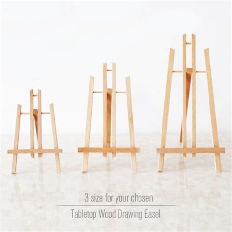 Pine Wood Easel Tabletop Drawing Artist Fold Philippines Ubuy