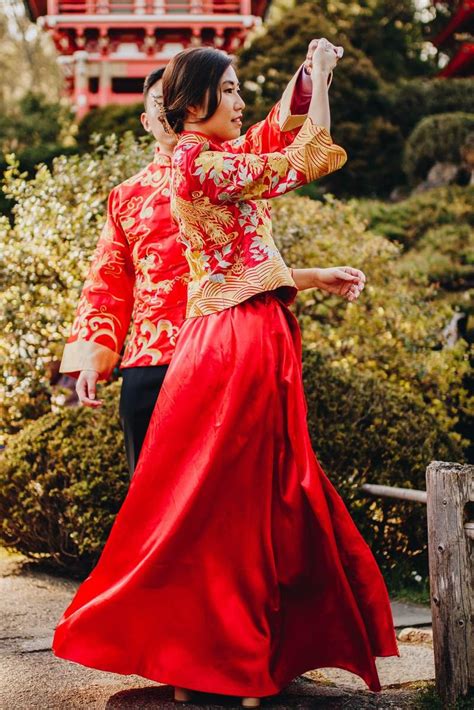 Matching Chinese Wedding Cheongsam And Jacket East Meets Dress