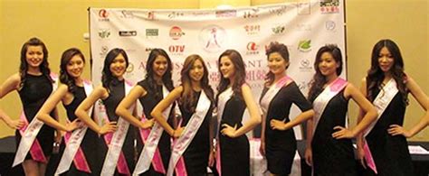 Miss Asia Pageant Pageant Black Tie Miss