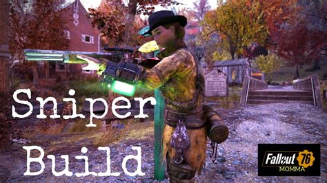 Fallout 76 Sniper Build Perk Card Set Up Youtube