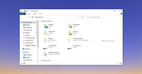 Windows 10 21h1 Preview Update Boosts File Explorer Performance