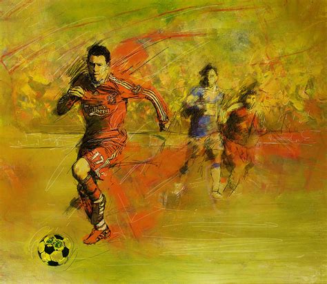 Soccer Painting By Corporate Art Task Force Fine Art America