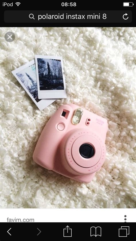 Polaroid Instax Mini 8 Fujifilm Instax Mini Pastel Pink Ipod
