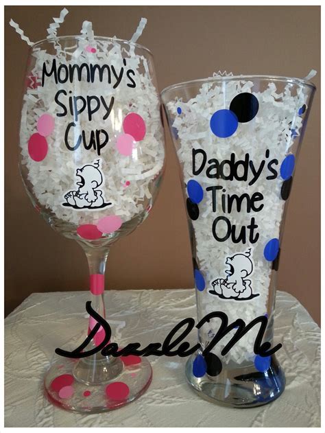 It celebrates the delivery or expected birth of a child or the transformation of a woman into a mother. Cute Baby Shower Gift Mommys Sippy Cup & by DazzleMeByCamelle