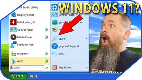 How To Make Windows 11 Look Like Windows Xp Youtube