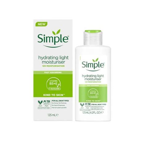 Buy Simple Hydrating Light Moisturizer 125ml In Nigeria Buybetterng