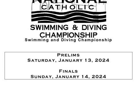 Meet Announcement 2023 National Catholics Jan13 1424 Seton Swimming