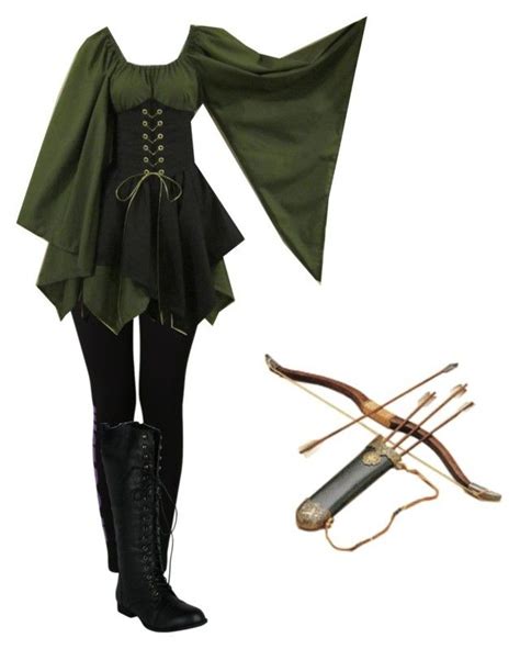 Elven Archer Renaissance Fair Costume Cosplay Outfits Clothes