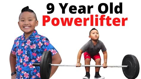 is youth lifting safe ft 9 year old powerlifter jordan mica youtube