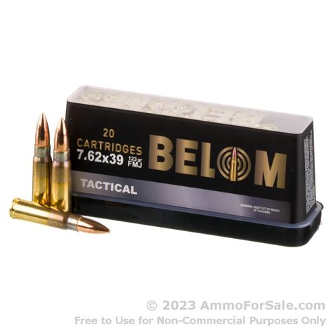 480 rounds of discount 123gr fmj 7 62x39 ammo for sale by belom