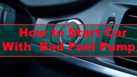 When the cps fails, you often will have a hard. Are you having issues with your car fuel pump? Well, learn how to start an engine with a bad ...