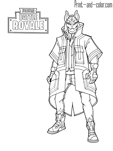 Https://tommynaija.com/coloring Page/drift Fortnite Coloring Pages