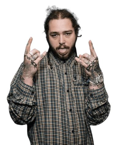 Best Post Malone Png Hd Transparent Background