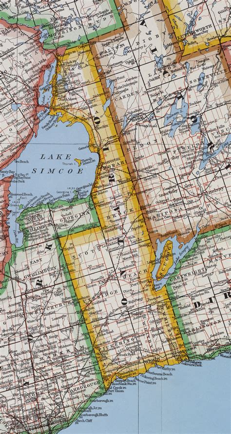 The Changing Shape Of Ontario County Of Ontario