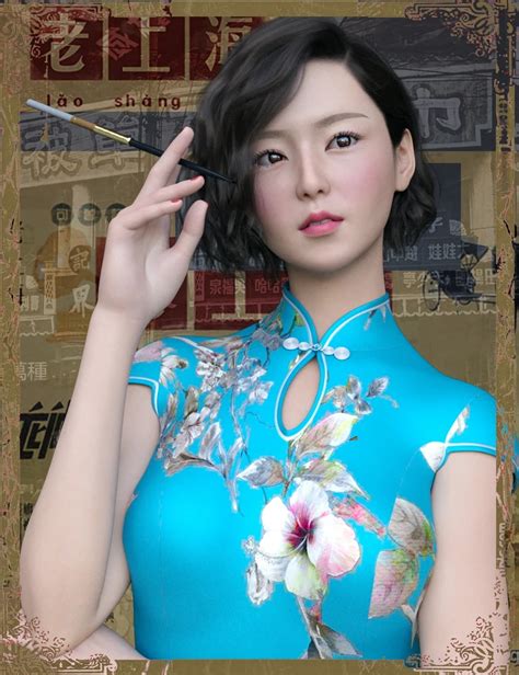 Xiao Bei For Genesis 8 Female ⋆ Freebies Daz 3d