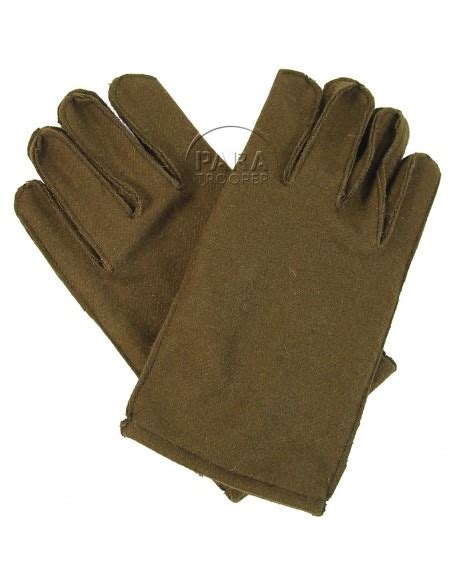 gloves wool with leather palm us army