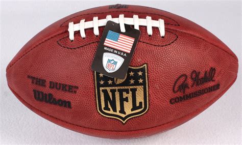 Official game ball of the national football league. Chad Henne Signed Wilson "The Duke" Official NFL Game Ball ...
