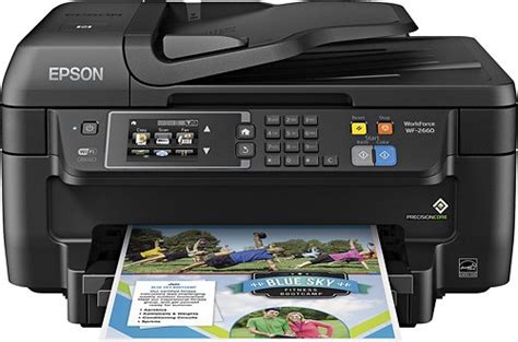 Instrucciones de configuración en español, consulte la Epson WorkForce WF-2660 Wireless All-In-One Printer Black ...