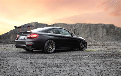 Bmw M4 Black Brixton Forged R10d Duo Wheel Front