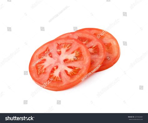 Sliced Tomato Isolated Images Stock Photos Vectors Shutterstock