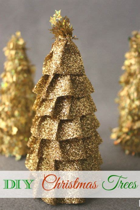 3 Diy Christmas Trees I Do Have A Problem With My Love Of Shiny