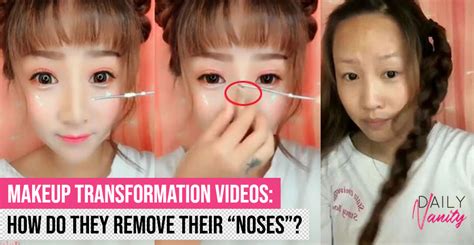 Chinas Latest Viral Video That Has Women Removing Their Makeup And A Nose Daily Vanity