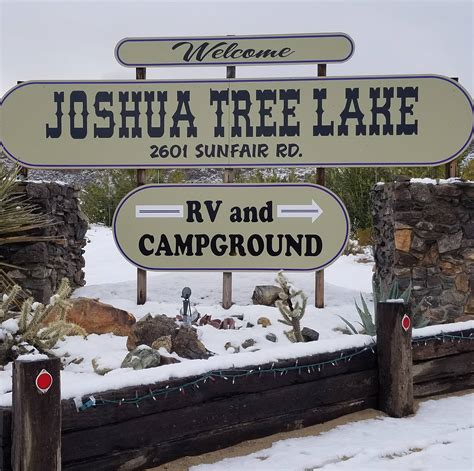 Joshua Tree Lake Rv And Campground Joshua Tree Ca