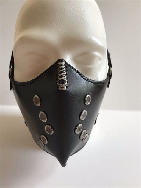 Pin On Leather Mask
