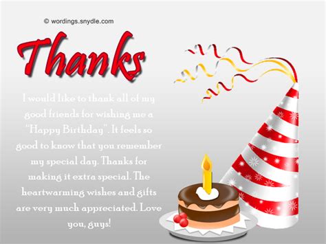 How To Say Thank You For Birthday Wishes Wordings And Messages