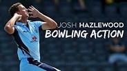 Josh Hazlewood Bowling Action (HD) | Sport Blaster - YouTube
