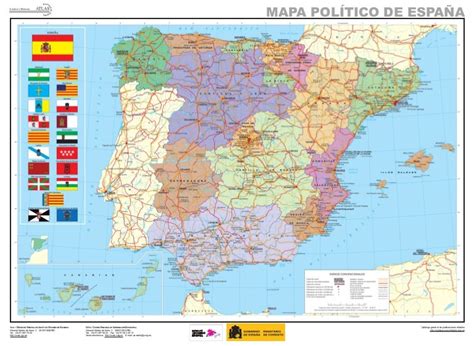 Mapa Espana Politico