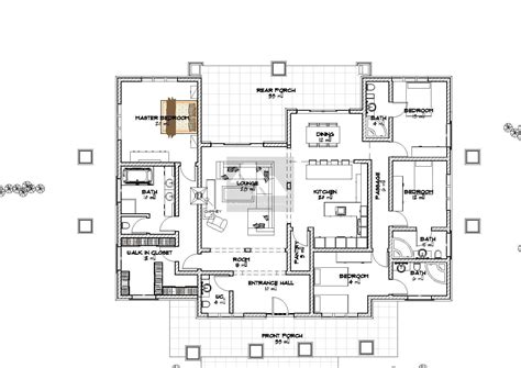 Modern 4 Bedroom Bungalow House Plans In Nigeria 525 4 Bedroom Bungalow