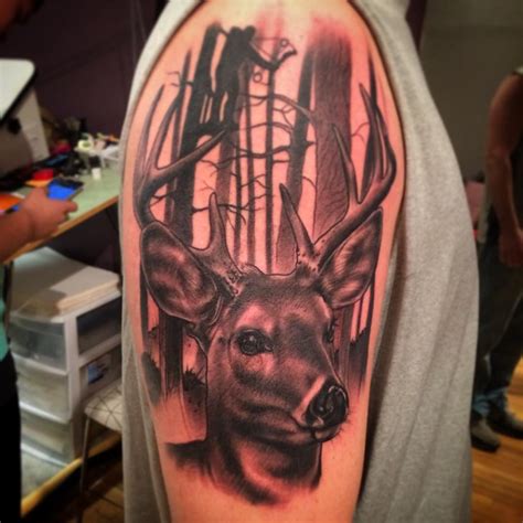 Hunting Tattoos Bow Hunting Tattoos Deer Tattoo Designs