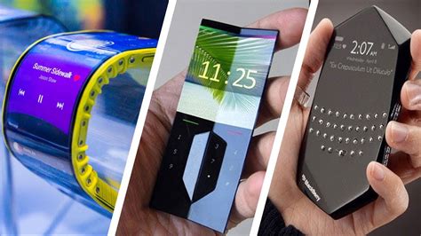 5 Unique Cool Futuristic Smartphone In Real📱 Hi Tech Smartphone 2050📱