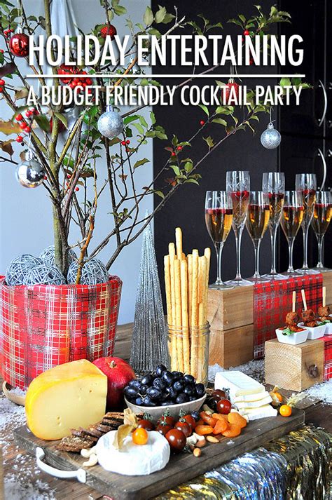 Learn how to add a shiplap wall to you home in just three easy steps. How To Throw A Holiday Cocktail Party On a Budget | Food ...