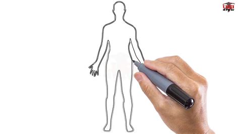 How To Draw A Male Body Easy Step Easy Human Body Drawing Desenho