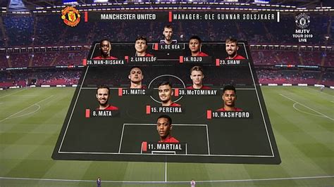 Learn all about the teams lineups at scores24.live! Manchester United vs AC Milan: LIVE score and updates from ...
