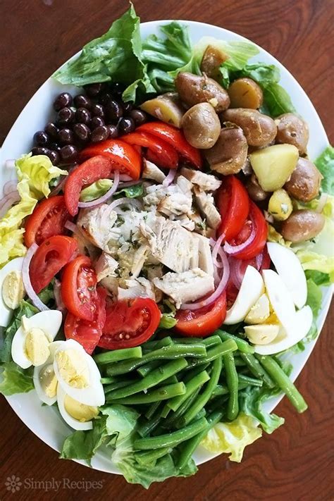 Nicoise Salad ~ Salad Nicoise A French Composed Salad With Tuna Green