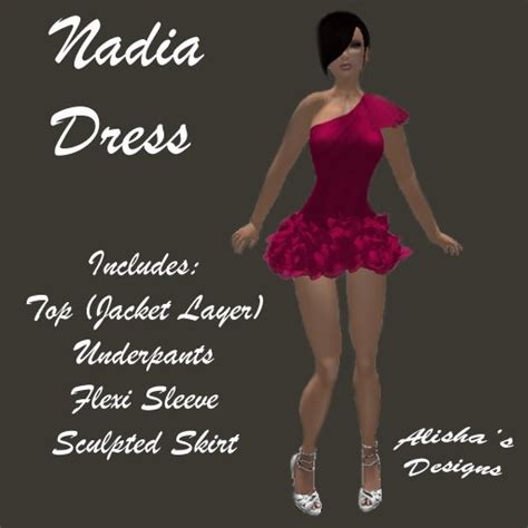 Second Life Marketplace Nadia Dress