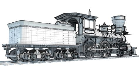 Steam Locomotive Leviathan 3d Models 3d Horse
