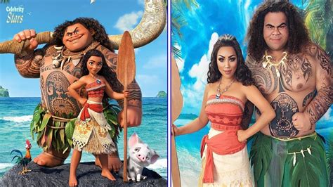 Disney Moana Characters In Real Life 2018 ️ Celebrity Stars Celebrity Stars Celebrities