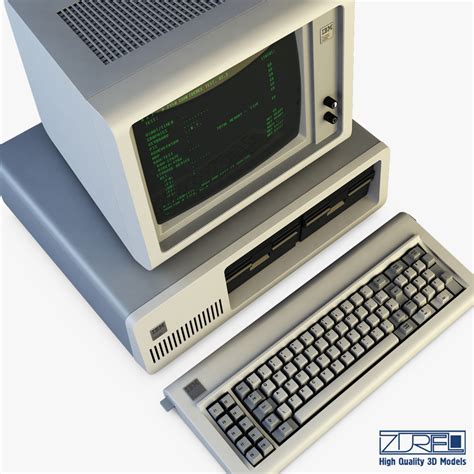 Modello 3d Ibm 5150 Personal Computer Turbosquid 1302363