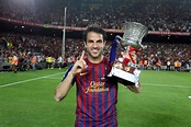 Cesc Fàbregas: three years in numbers